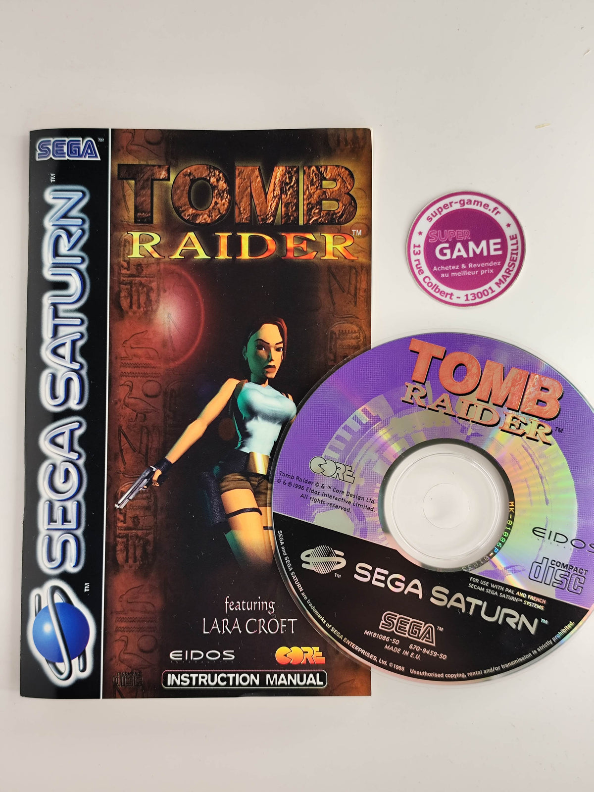 TOMB RAIDER - Saturn