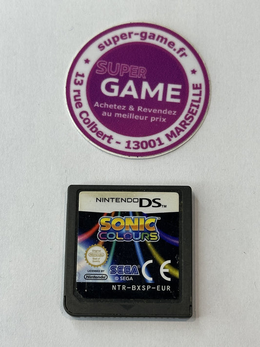 SONIC COLOURS - sans boite - DS
