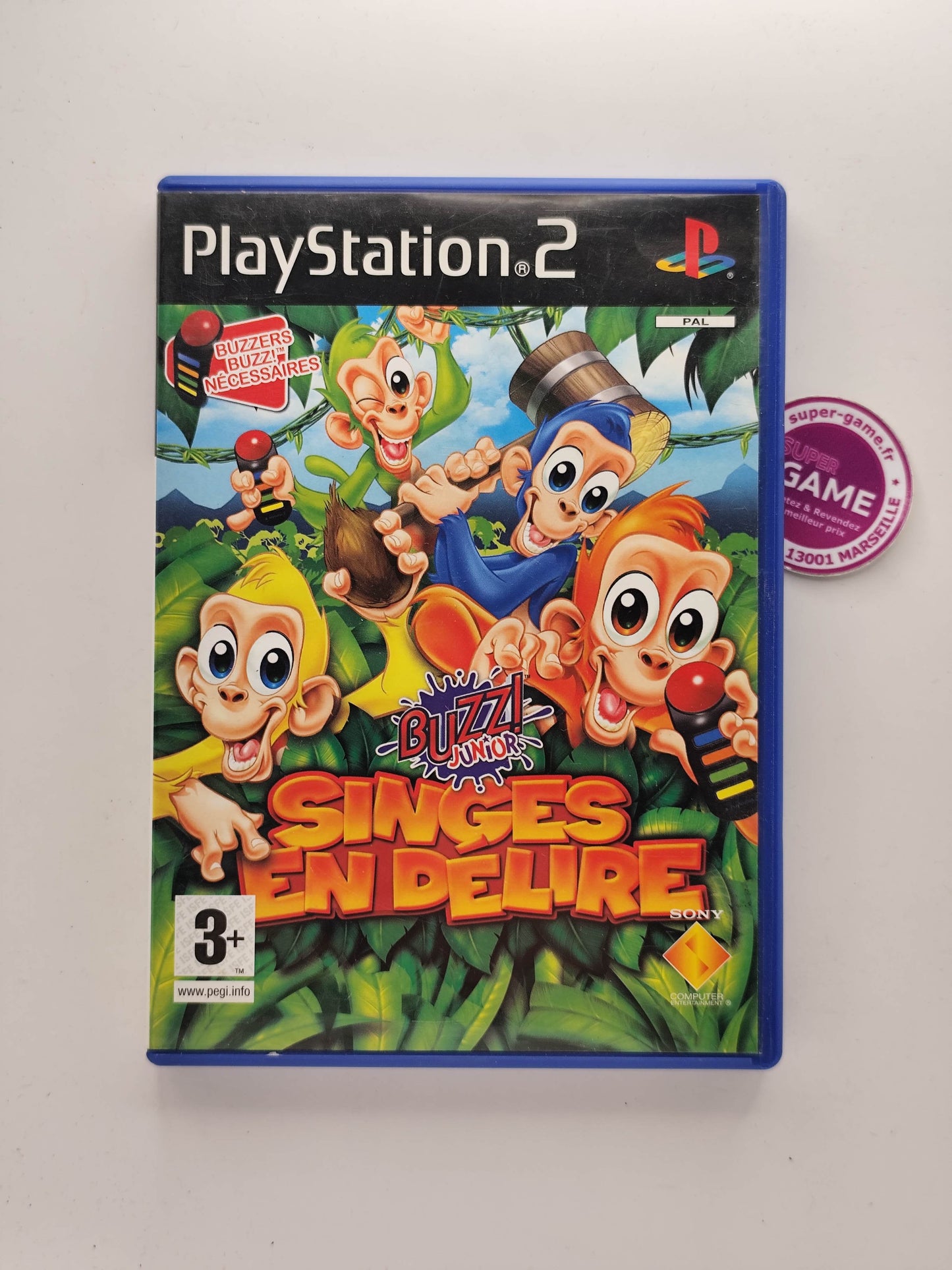 BUZZ! JUNIOR SINGES EN DELIRE - PS2