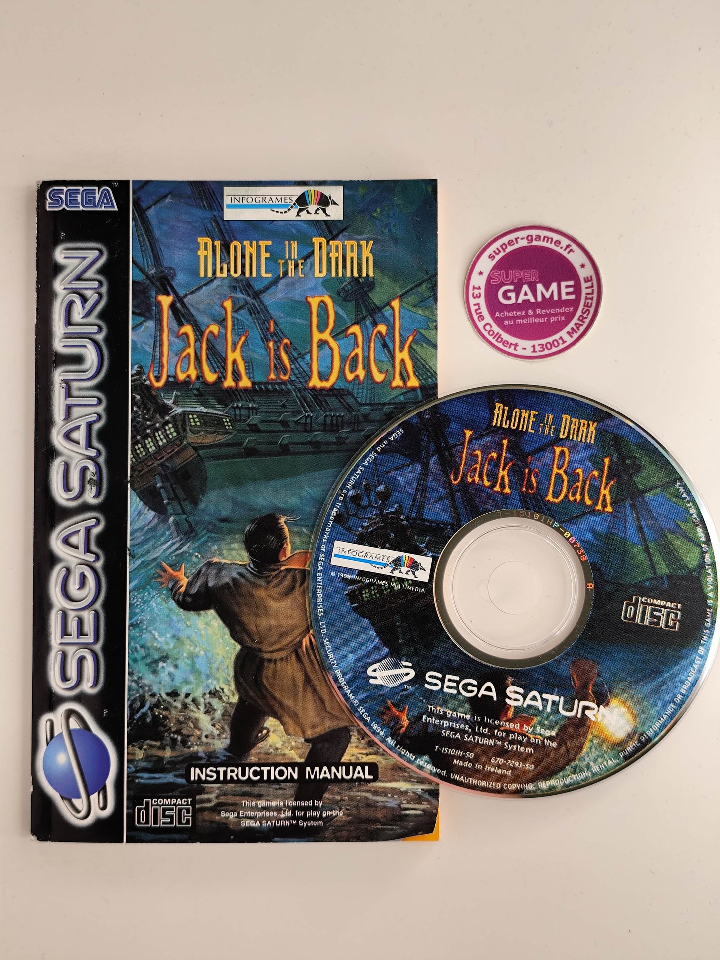 ALONE IN THE DARK JACK IS BACK - Saturn
