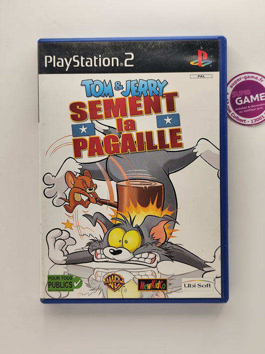TOM & JERRY SEMENT LA PAGAILLE - PS2