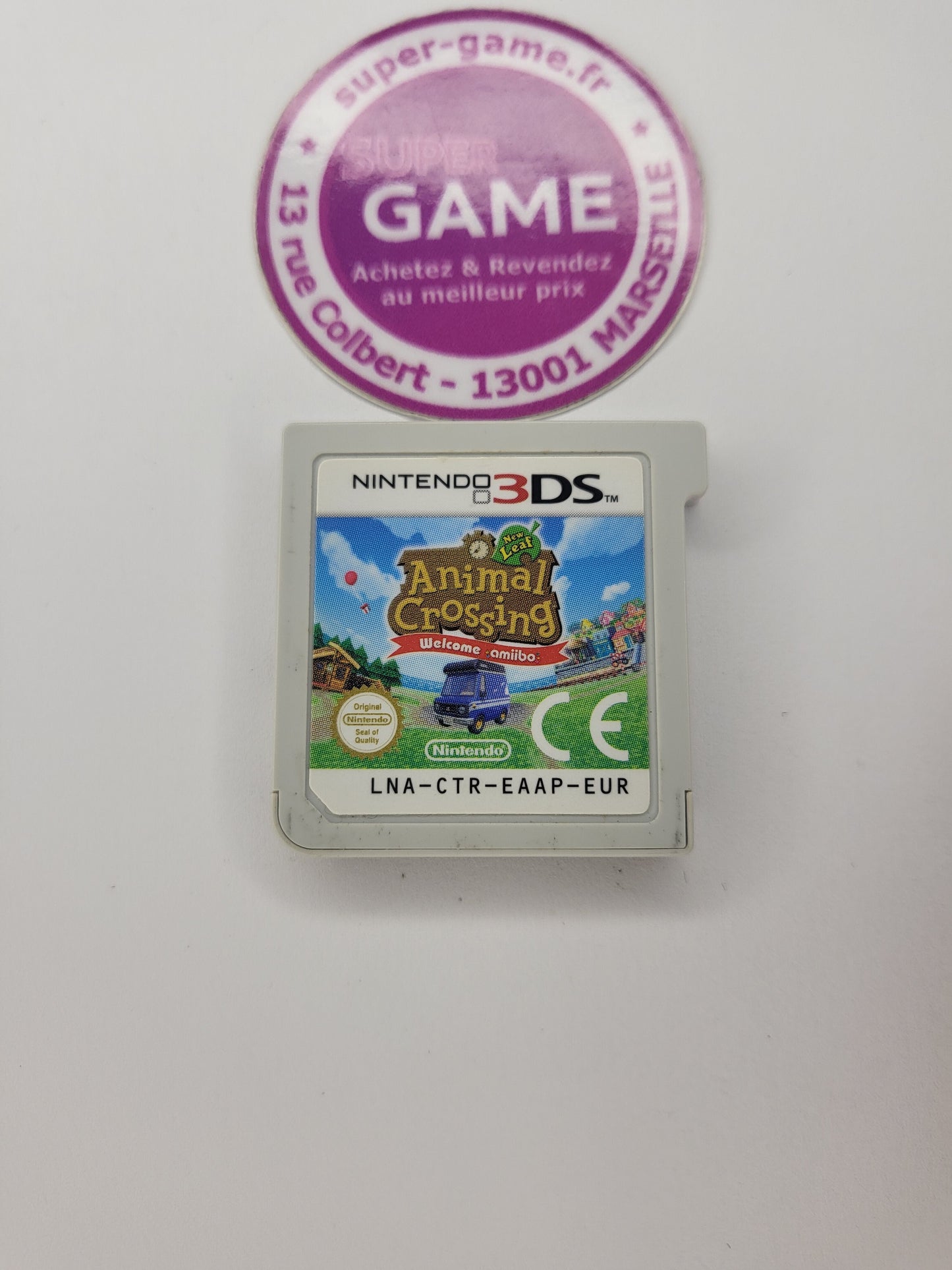 ANIMAL CROSSING NEW LEAF WELCOME AMIIBO - sans boite - 3DS