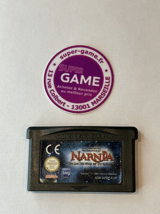 NARNIA THE LION, THE WITCH AND THE WARDROBE - sans boite - GAMEBOY ADVANCE