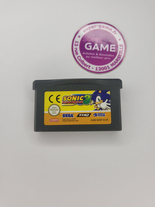 SONIC ADVANCE 3 - sans boite - GAMEBOY ADVANCE
