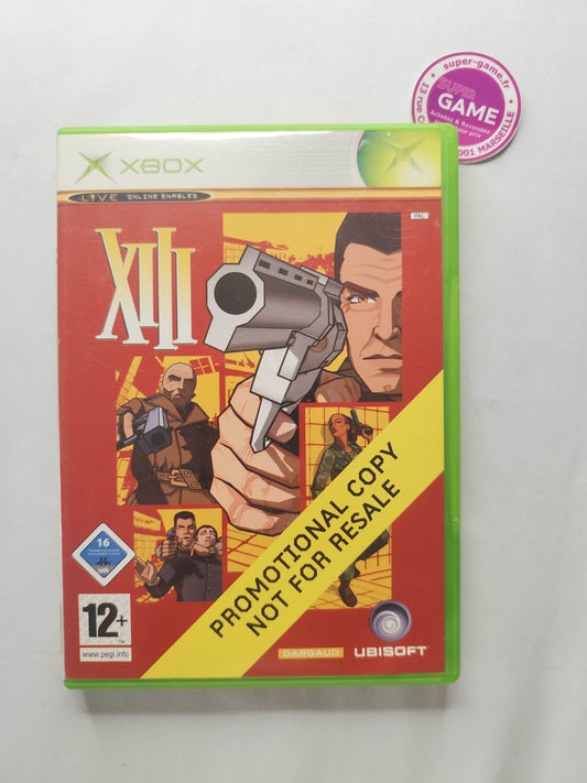 XIII (Promotional Copy) - XBOX
