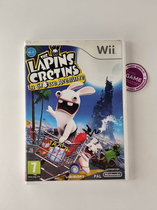 LES LAPINS CRETINS LA GROSSE AVENTURE - Wii