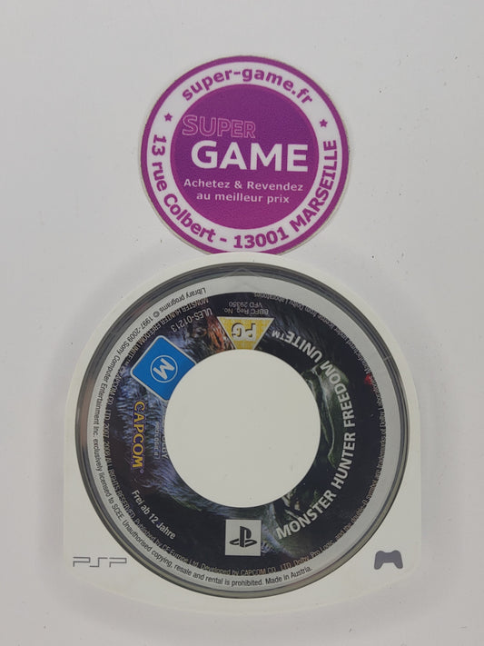 MONSTER HUNTER FREEDOM UNITE - sans boite - PSP