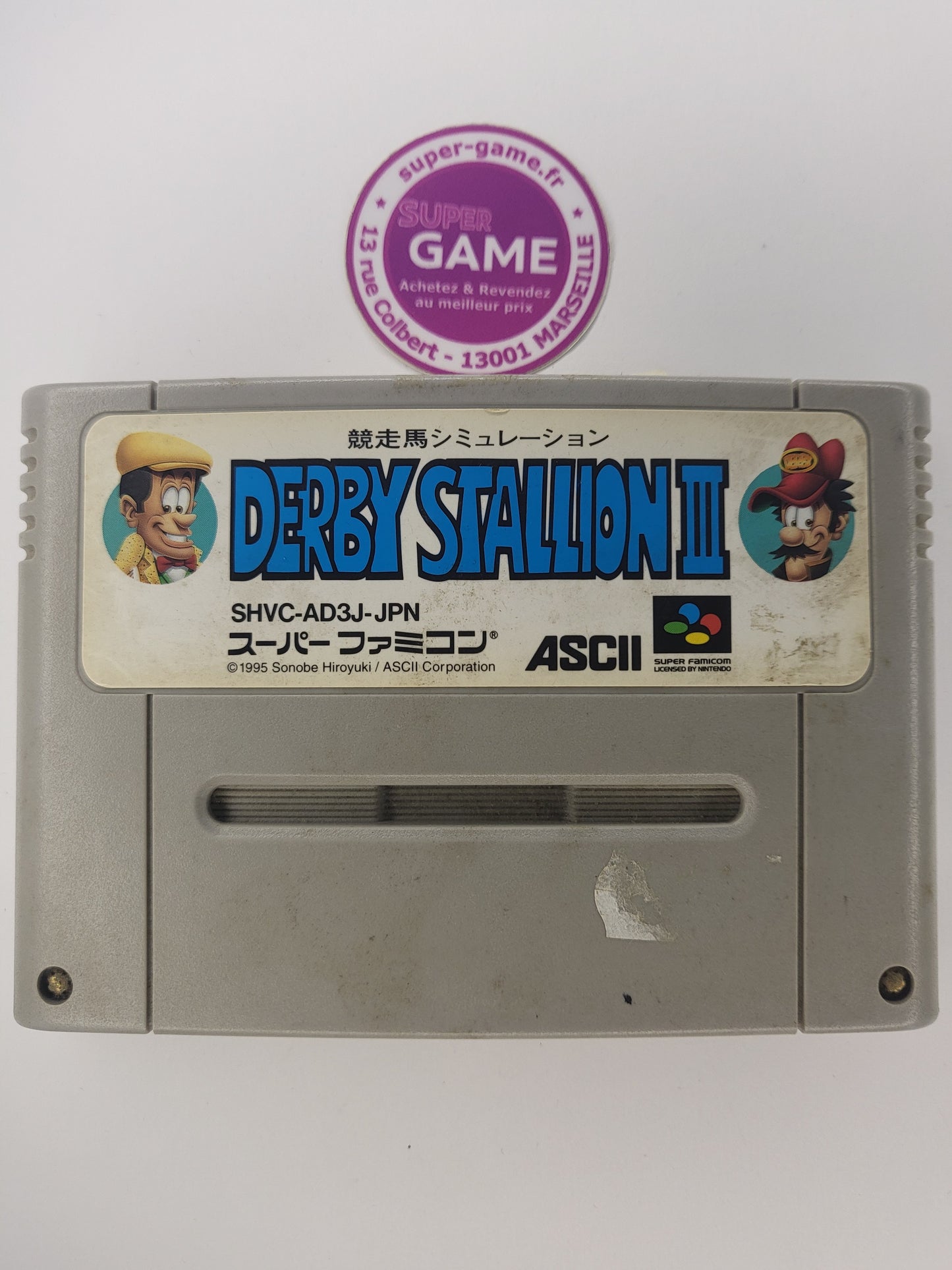 DERBY STALLION III (Import JAP) - sans boite - SNES