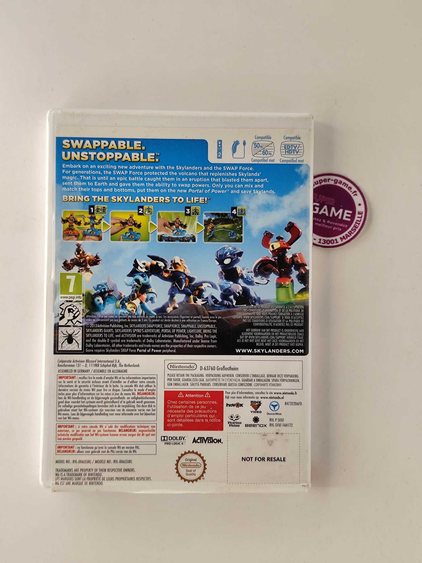 SKYLANDERS SWAP FORCE - Wii