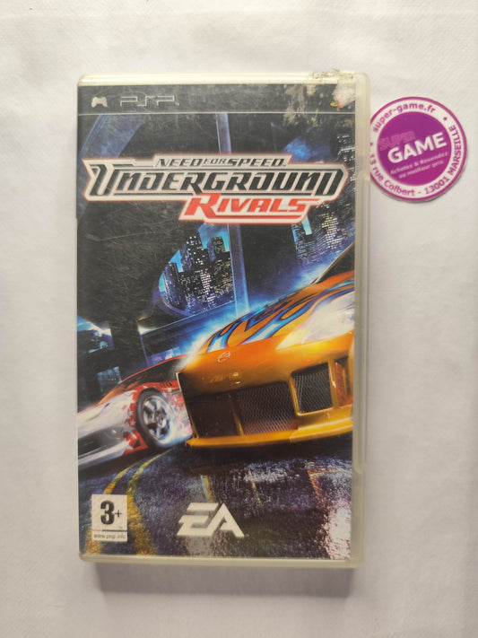 NEED FOR SPEED UNDERGROUND RIVALS - PSP