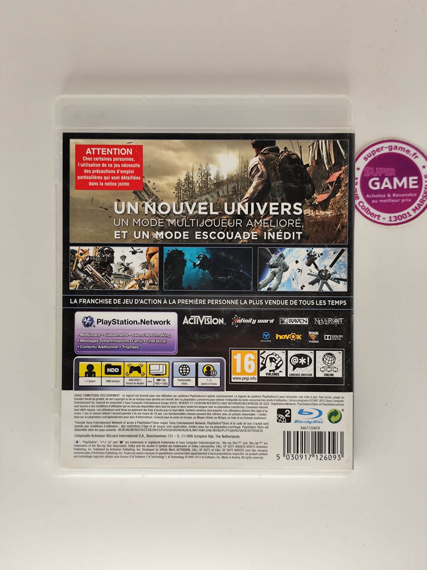CALL OF DUTY GHOSTS - PS3