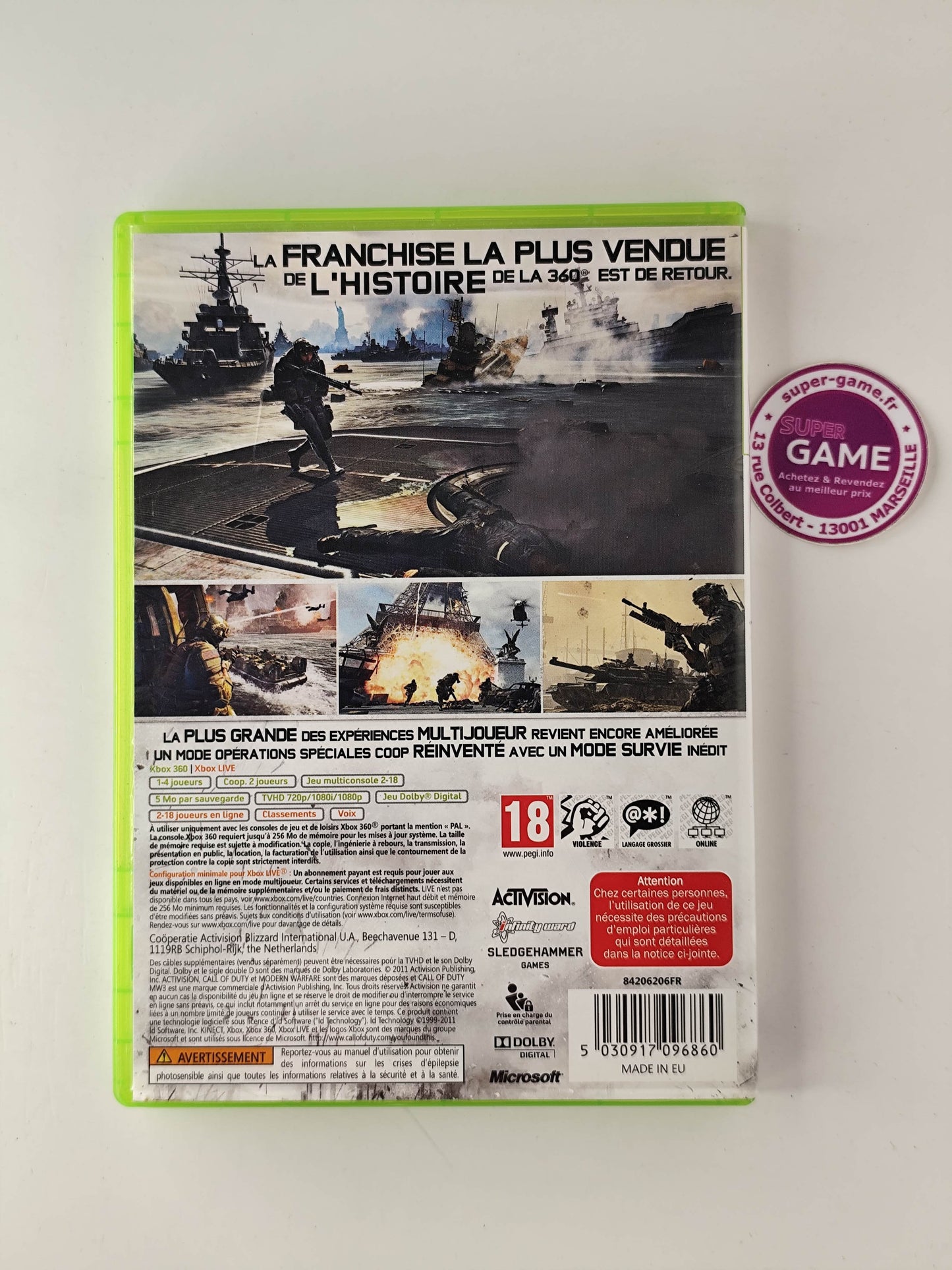 CALL OF DUTY MODERN WAFARE 3 - XBOX360