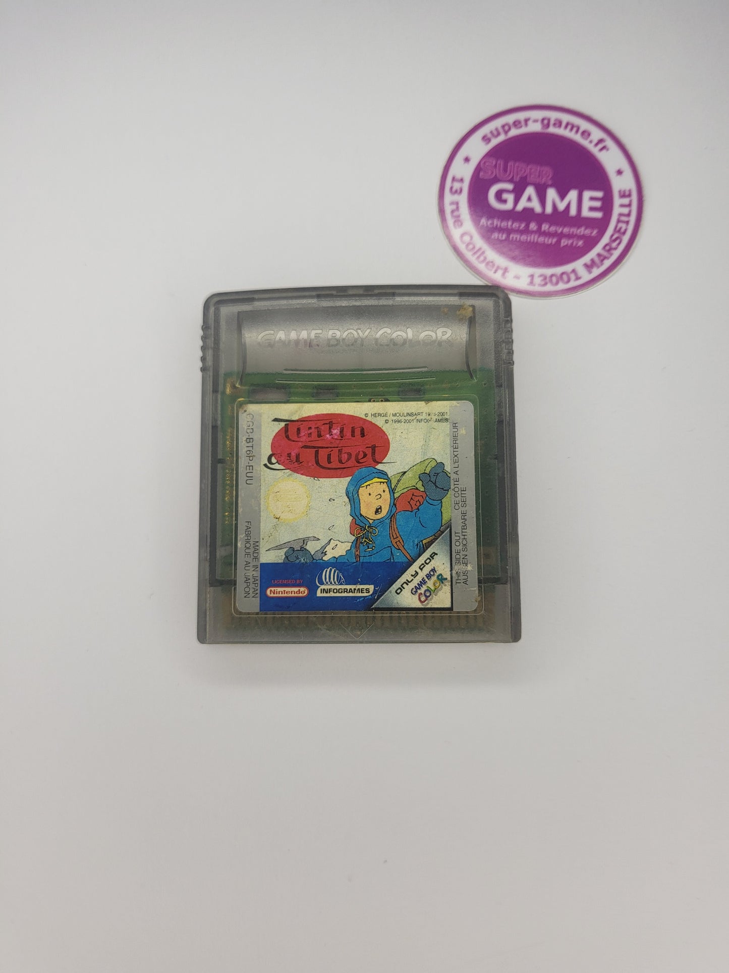 TINTIN AU TIBET - sans boite - GAMEBOY COLOR