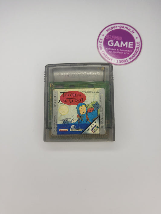 TINTIN AU TIBET - sans boite - GAMEBOY COLOR