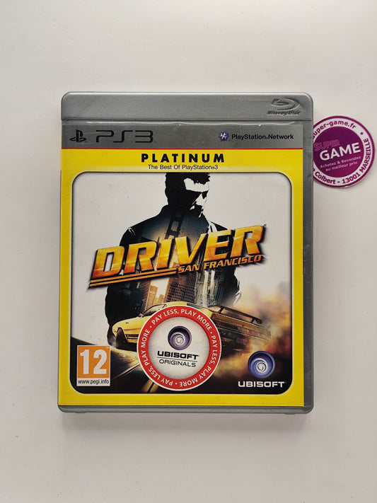 DRIVER SAN FRANCISCO - Platinum - PS3