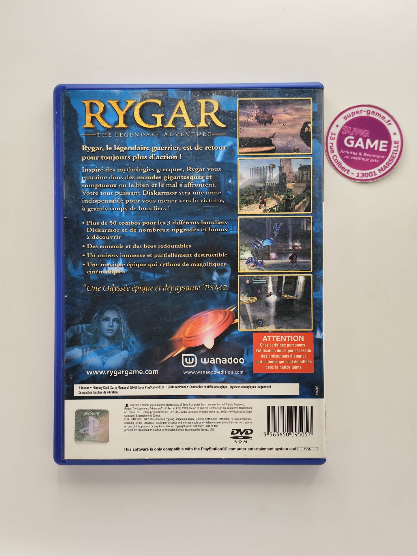 RYGAR THE LEGENDARY ADVENTURE - PS2