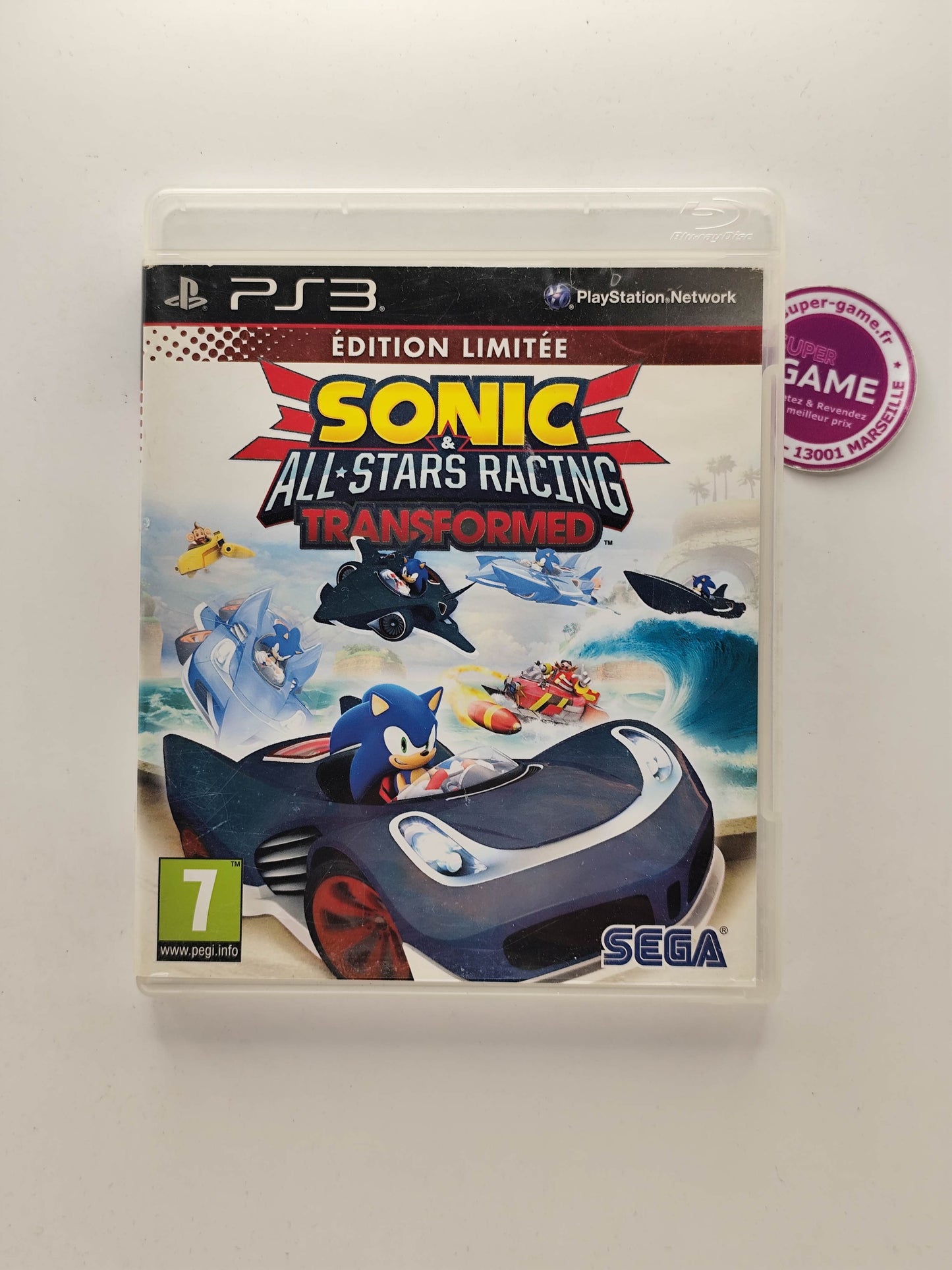 SONIC & ALL STARS RACING TRANSFORMED - PS3