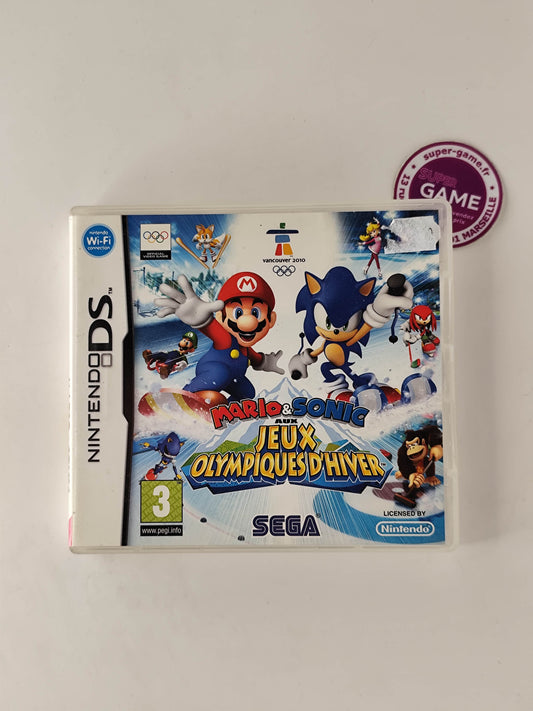 MARIO & SONIC AUX JEUX OLYMPIQUES D'HIVER - DS
