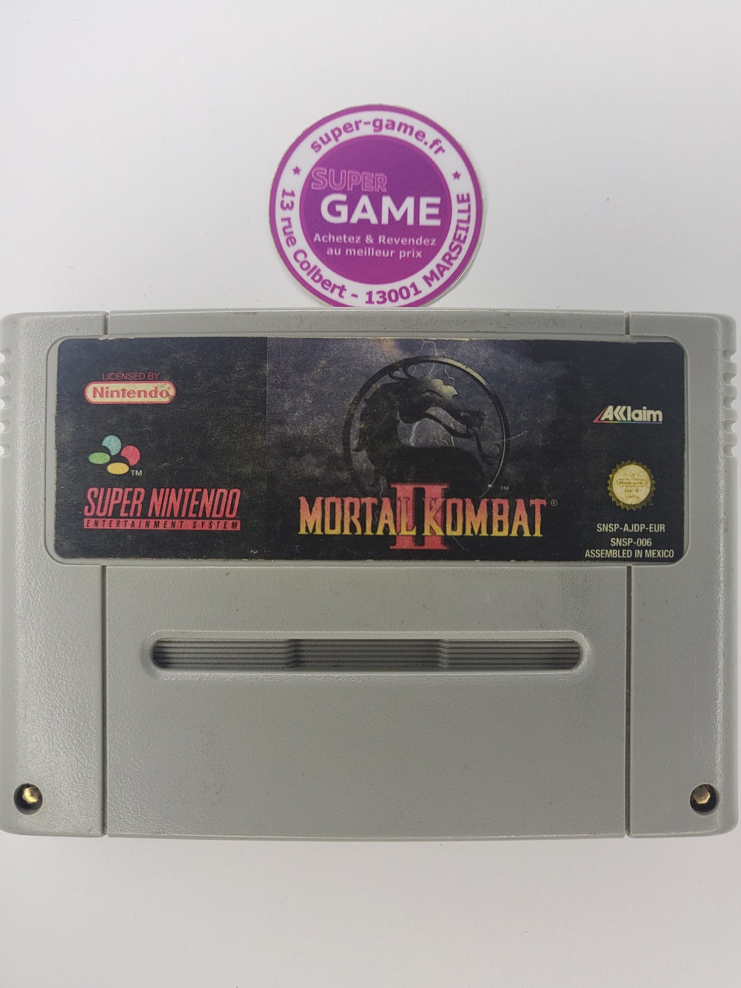 MORTAL KOMBAT II - sans boite - SNES