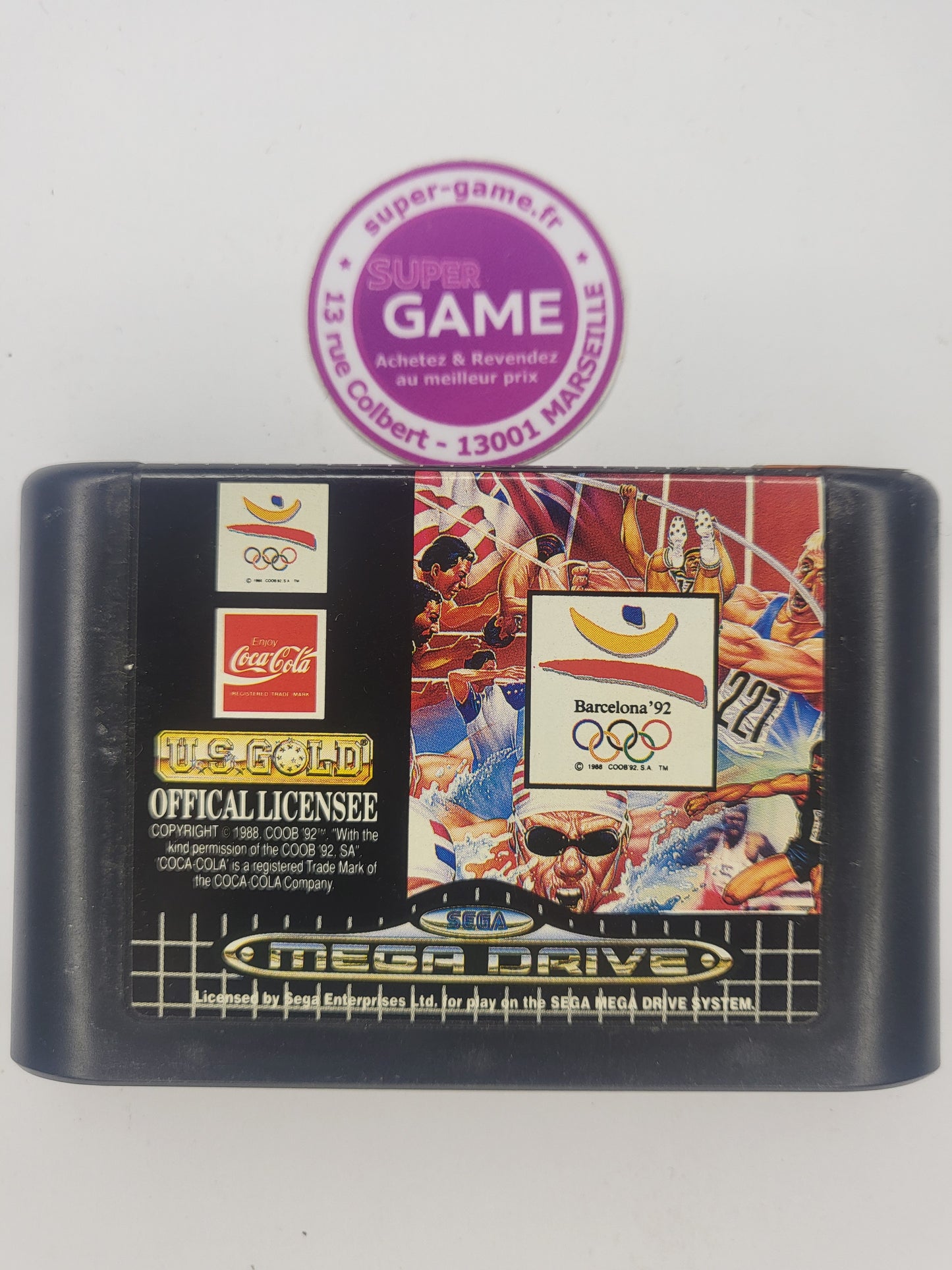OLYMPIC GOLD - sans boite - MEGADRIVE
