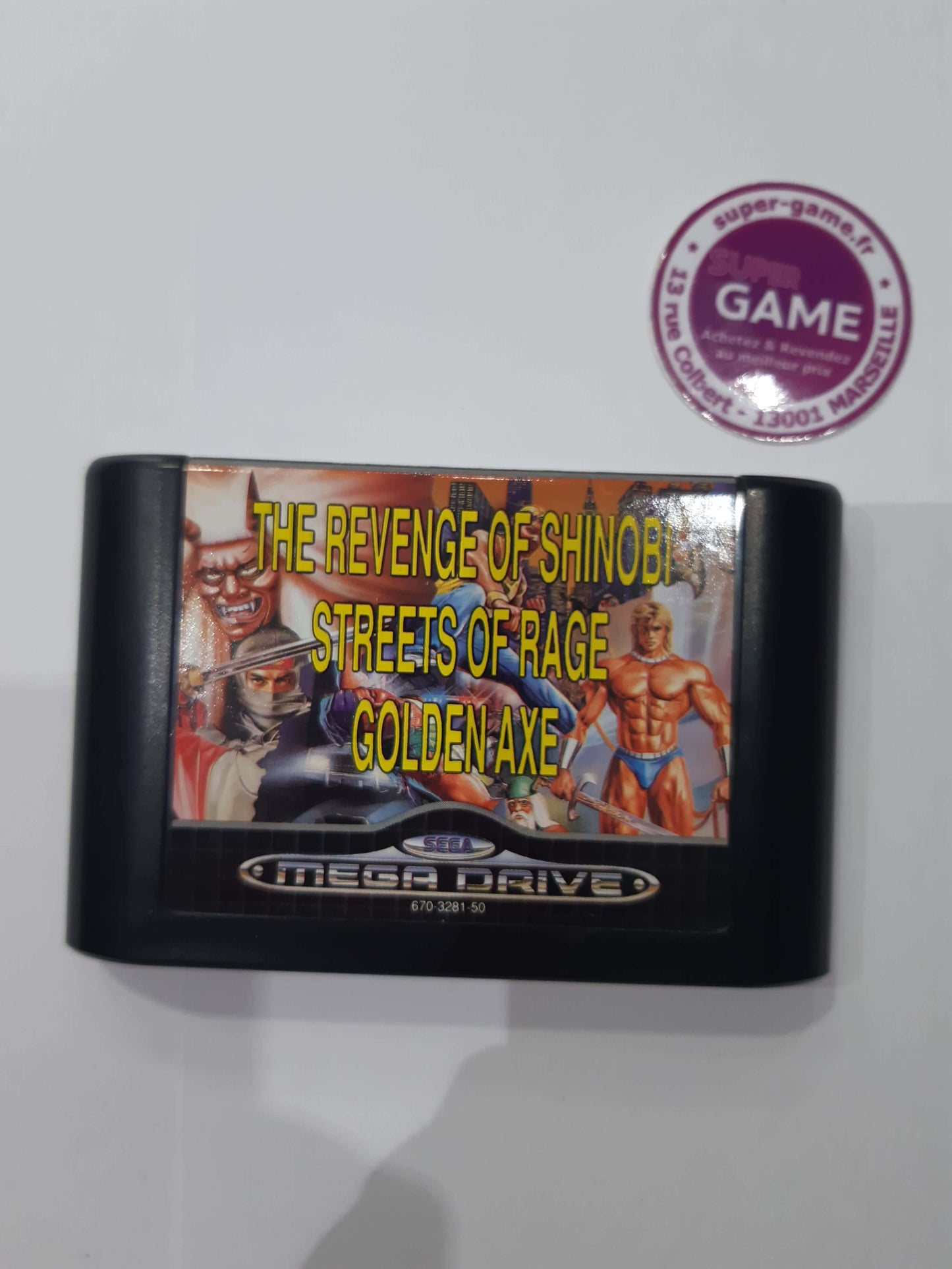 MEGA GAMES 2 - The Revenge of Shinobi - Streets of Rage - Golden Axe