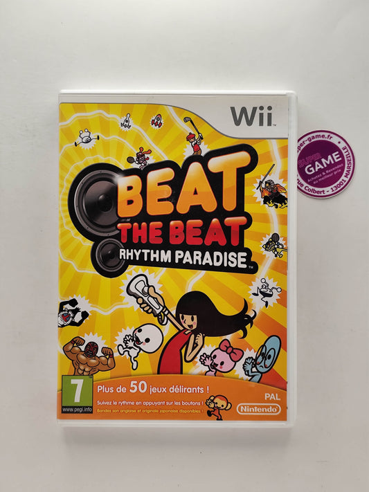 BEAT THE BEAT RHYTHM PARADISE - Wii