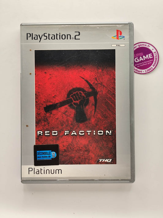 RED FACTION - Platinum - PS2