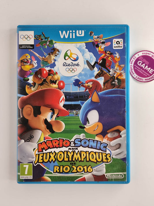 MARIO & SONIC AUX JEUX OLYMPIQUES DE RIO 2016 - WiiU