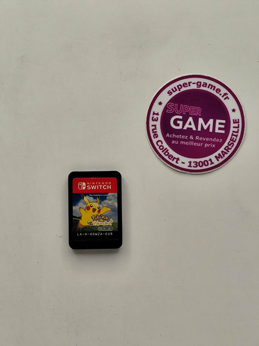 POKEMON LET'S GO PIKACHU - sans boitier sur SWITCH