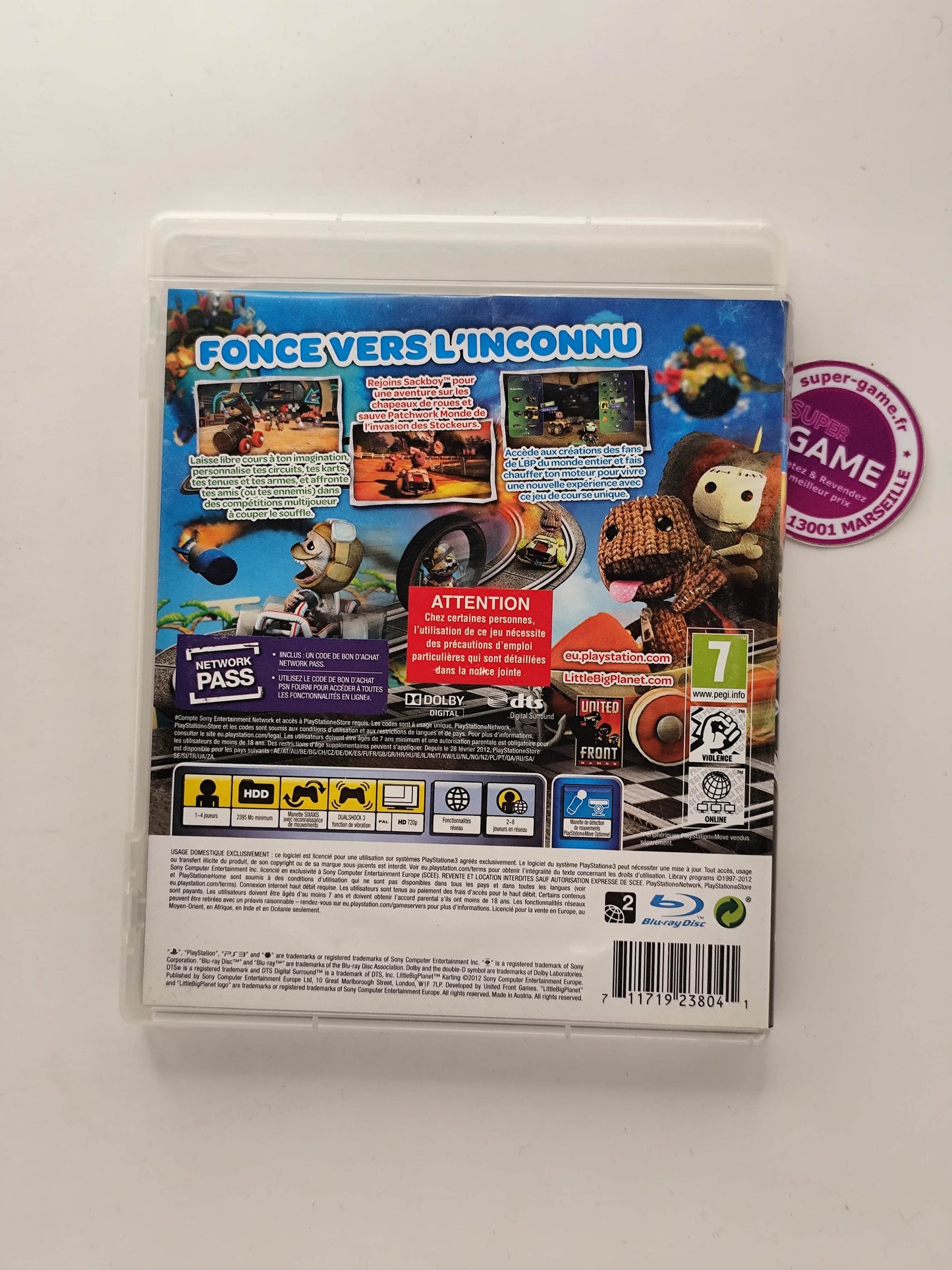 LITTLE BIG PLANET KARTING - PS3