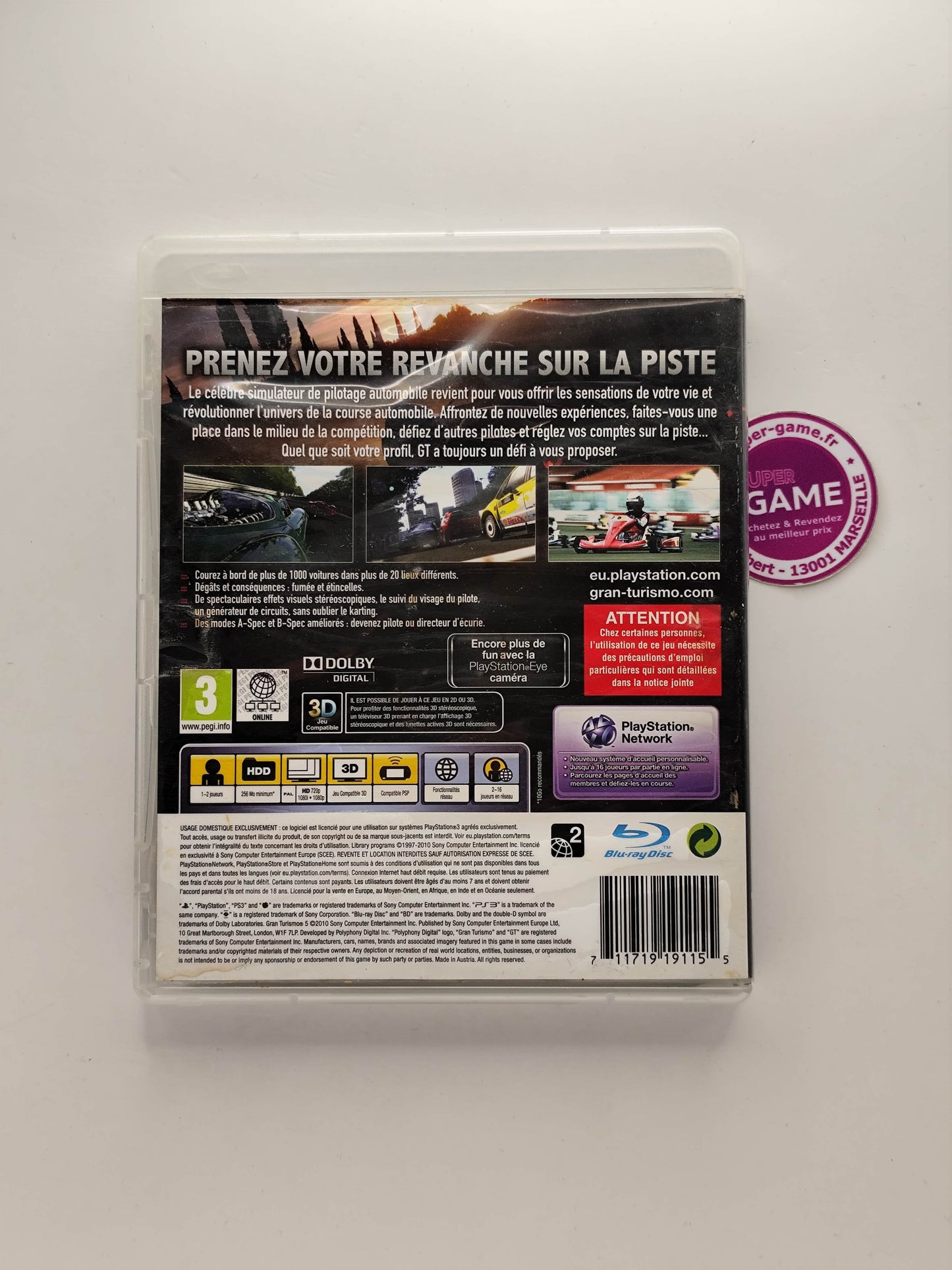 GRAN TURISMO 5 EDITION COLLECTOR - PS3