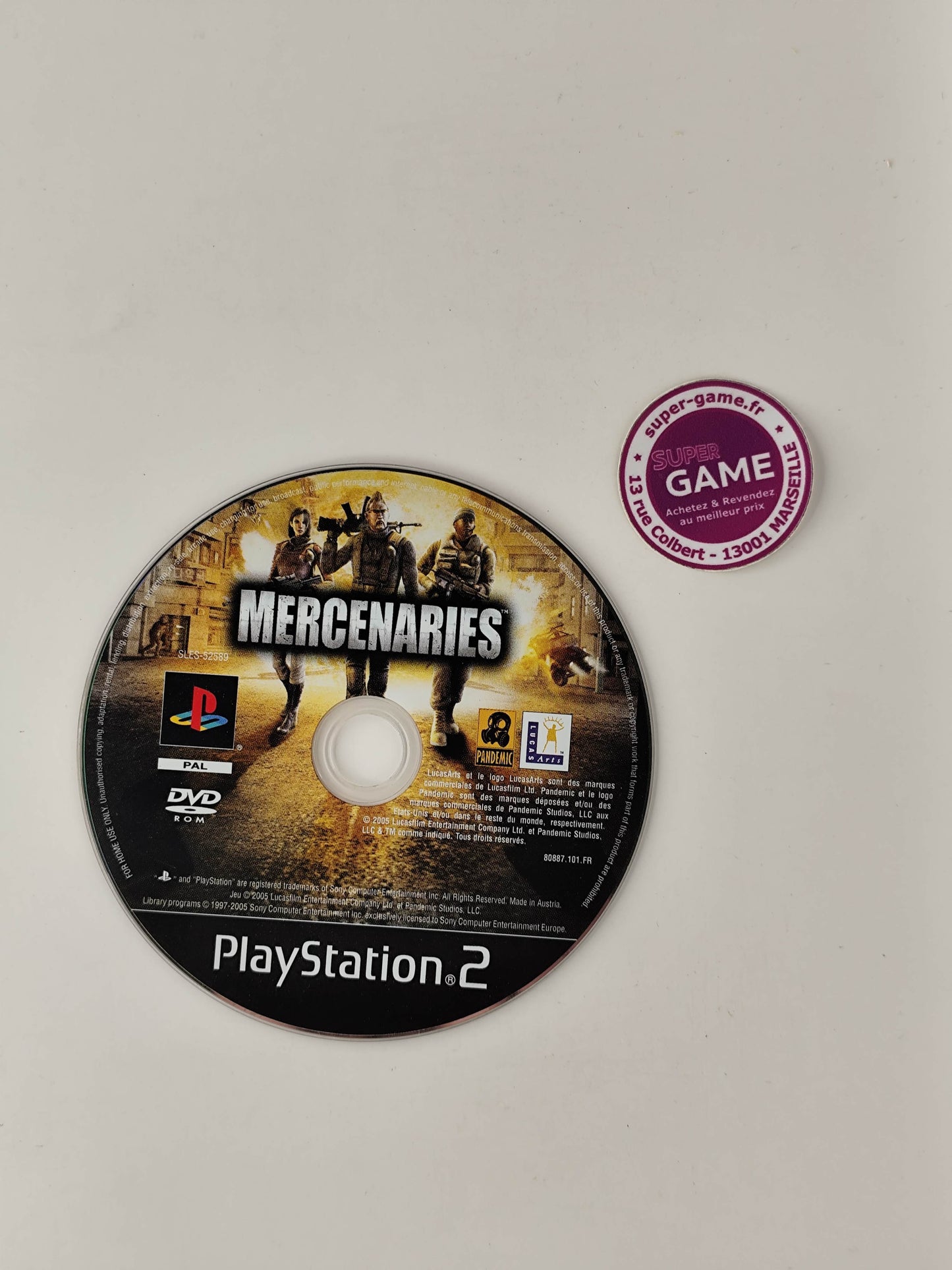 MERCENARIES PLAYGROUND OF DESTRUCTION - PS2