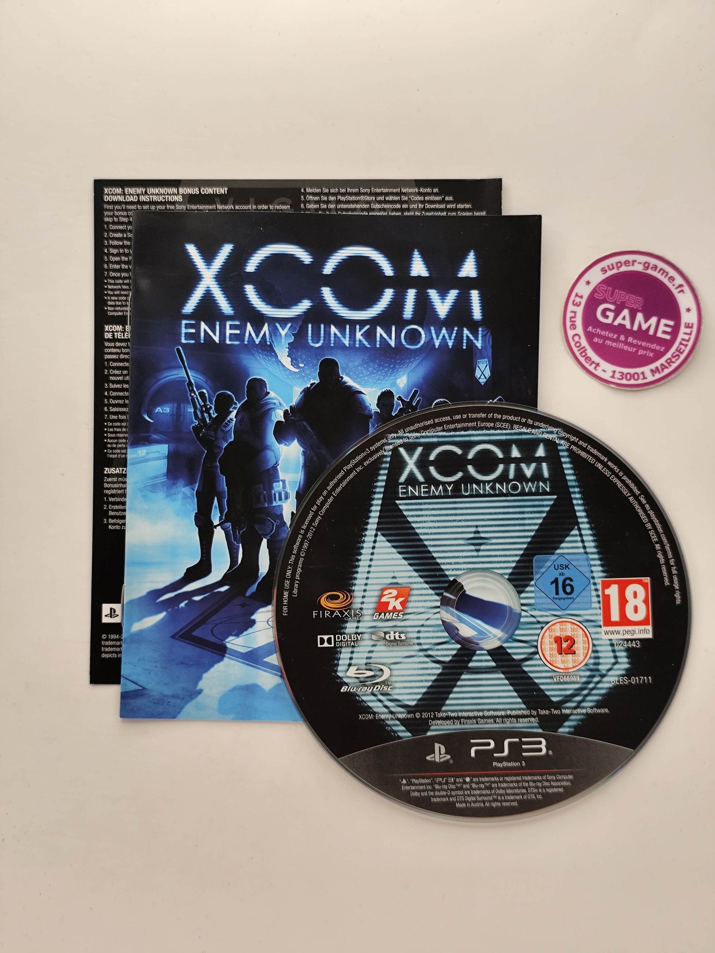 XCOM ENEMY UNKNOWN - PS3