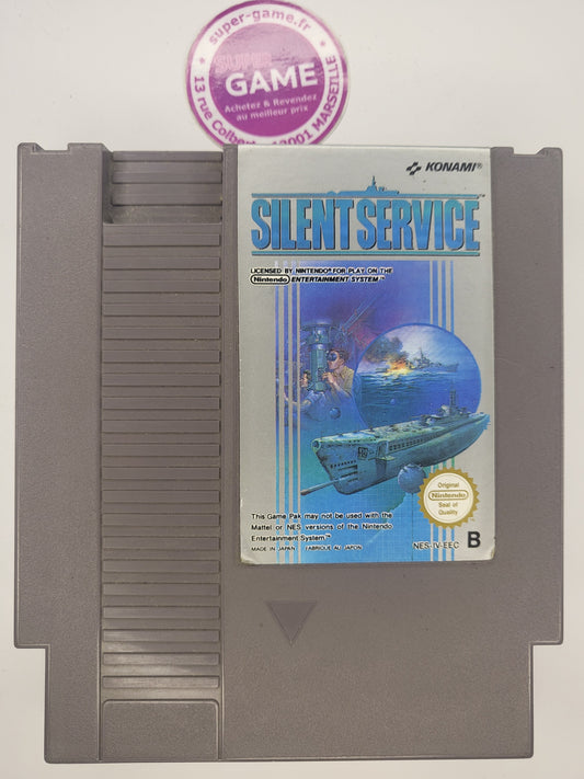 SILENT SERVICE - sans boite - NES