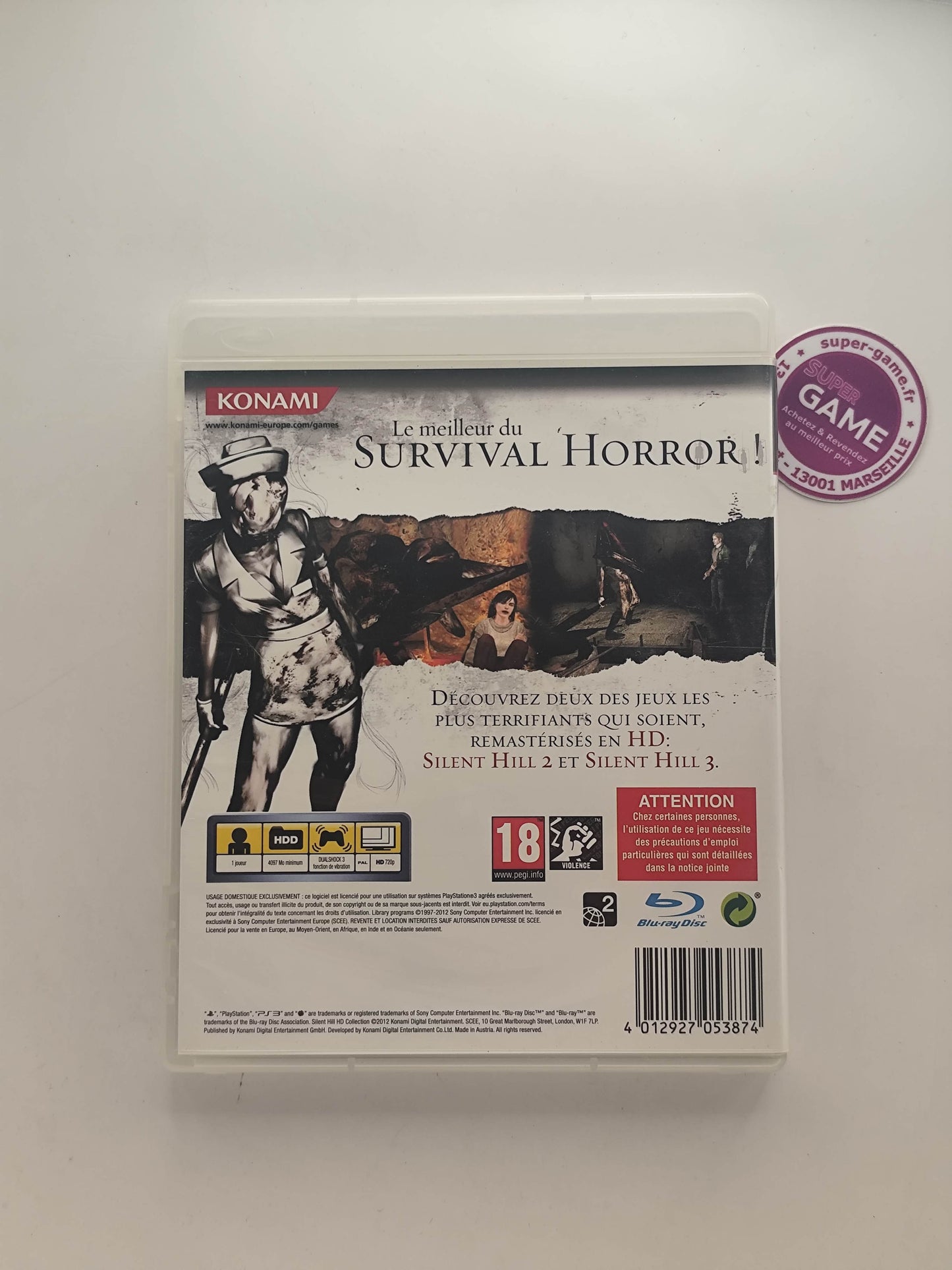 SILENT HILL HD COLLECTION - PS3
