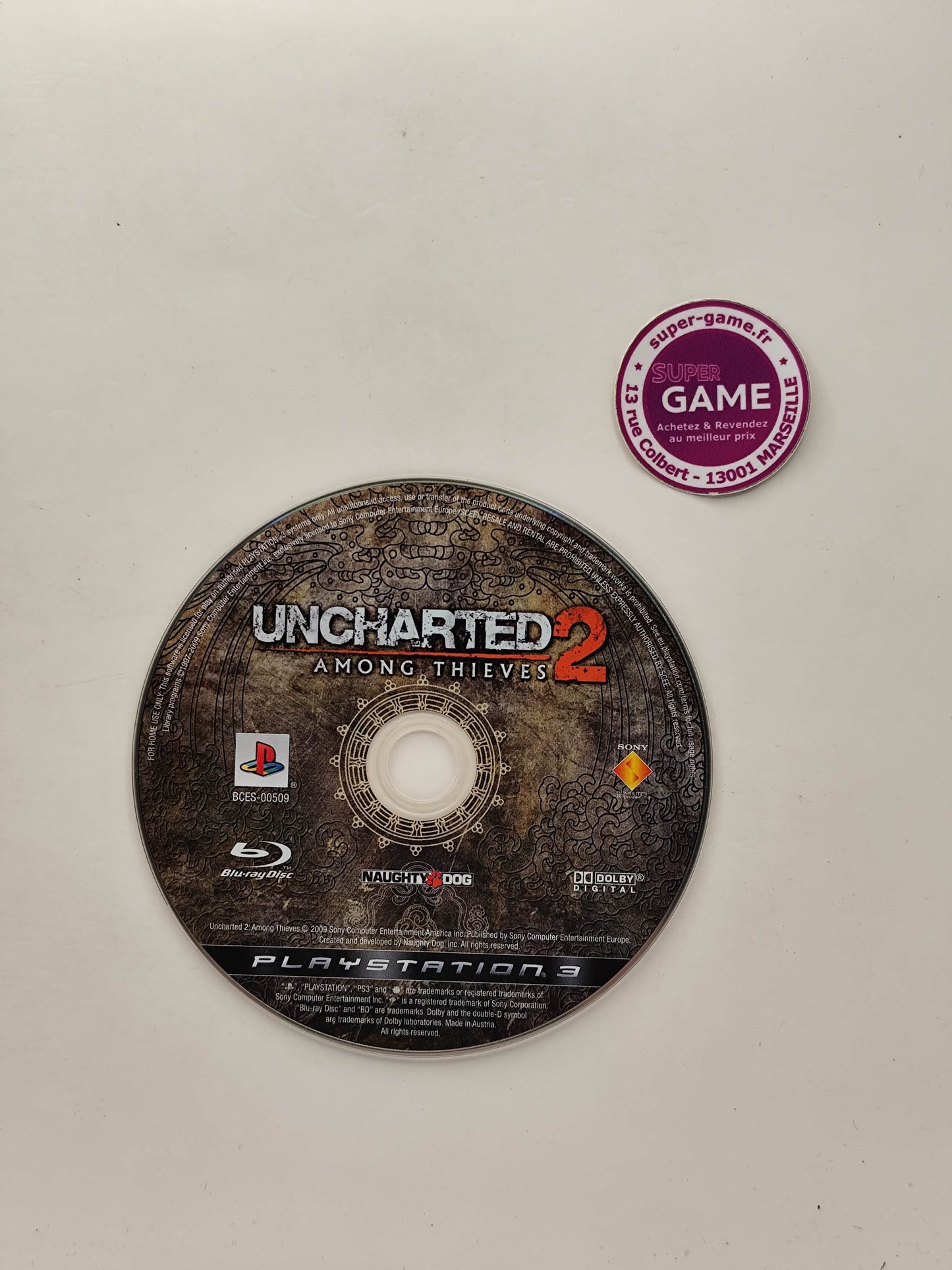 UNCHARTED 2 AMONG THIEVES - PS3