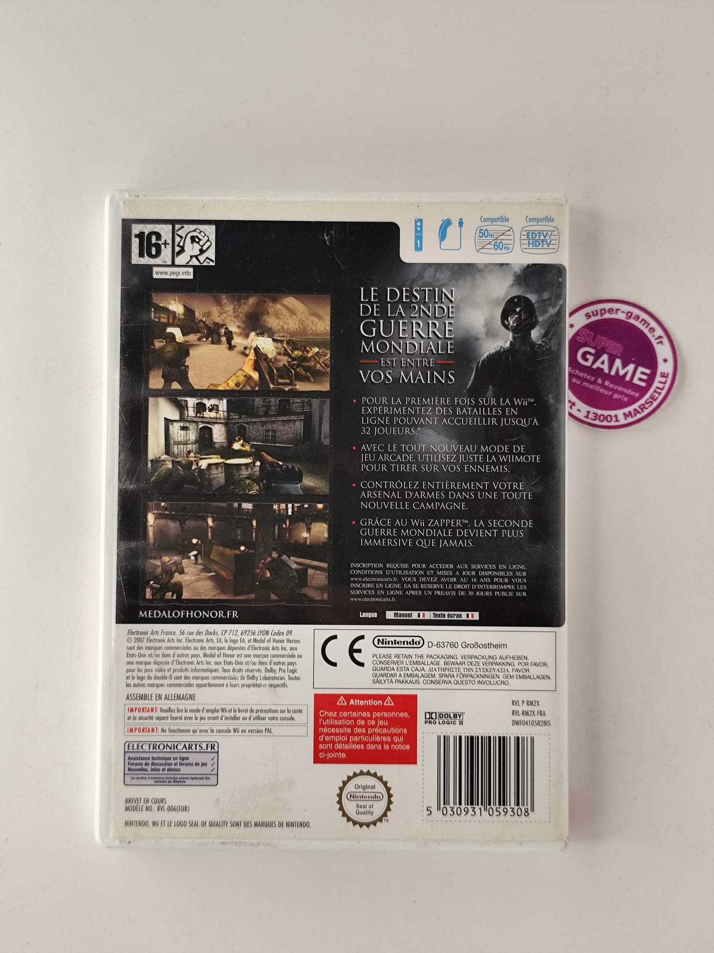 MEDAL OF HONOR HEROES 2 - Wii