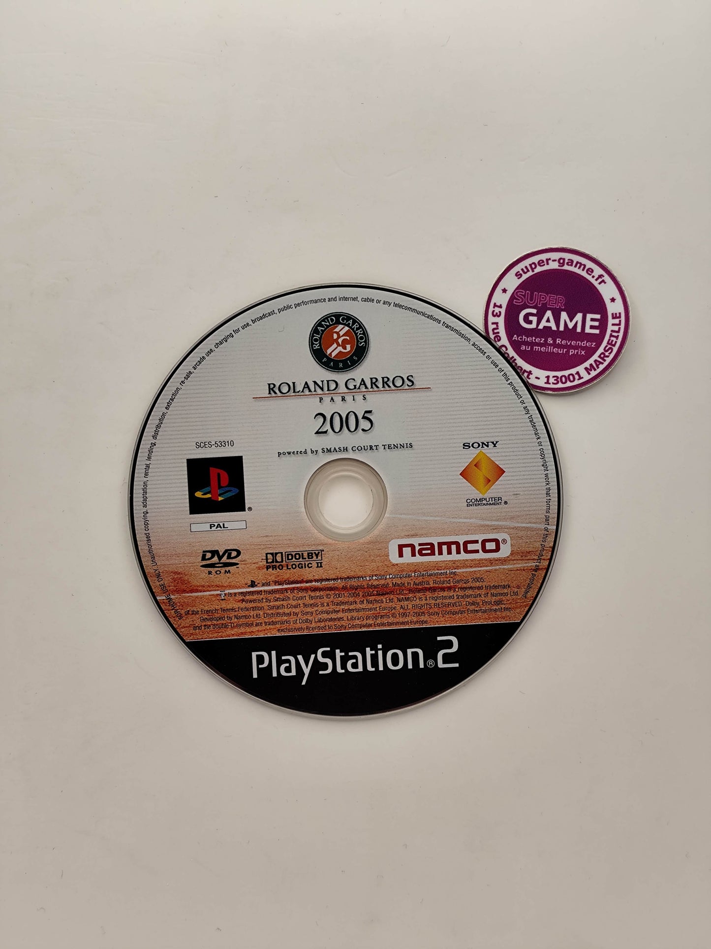 ROLAND GARROS 2005 - PS2