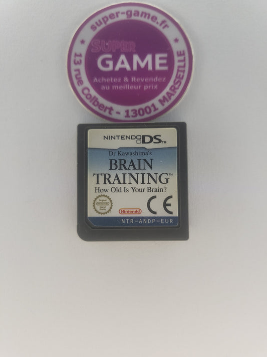 DR KAWASHIMA'S BRAIN TRAINING HOW OLD IS YOUR BRAIN? - sans boite - DS