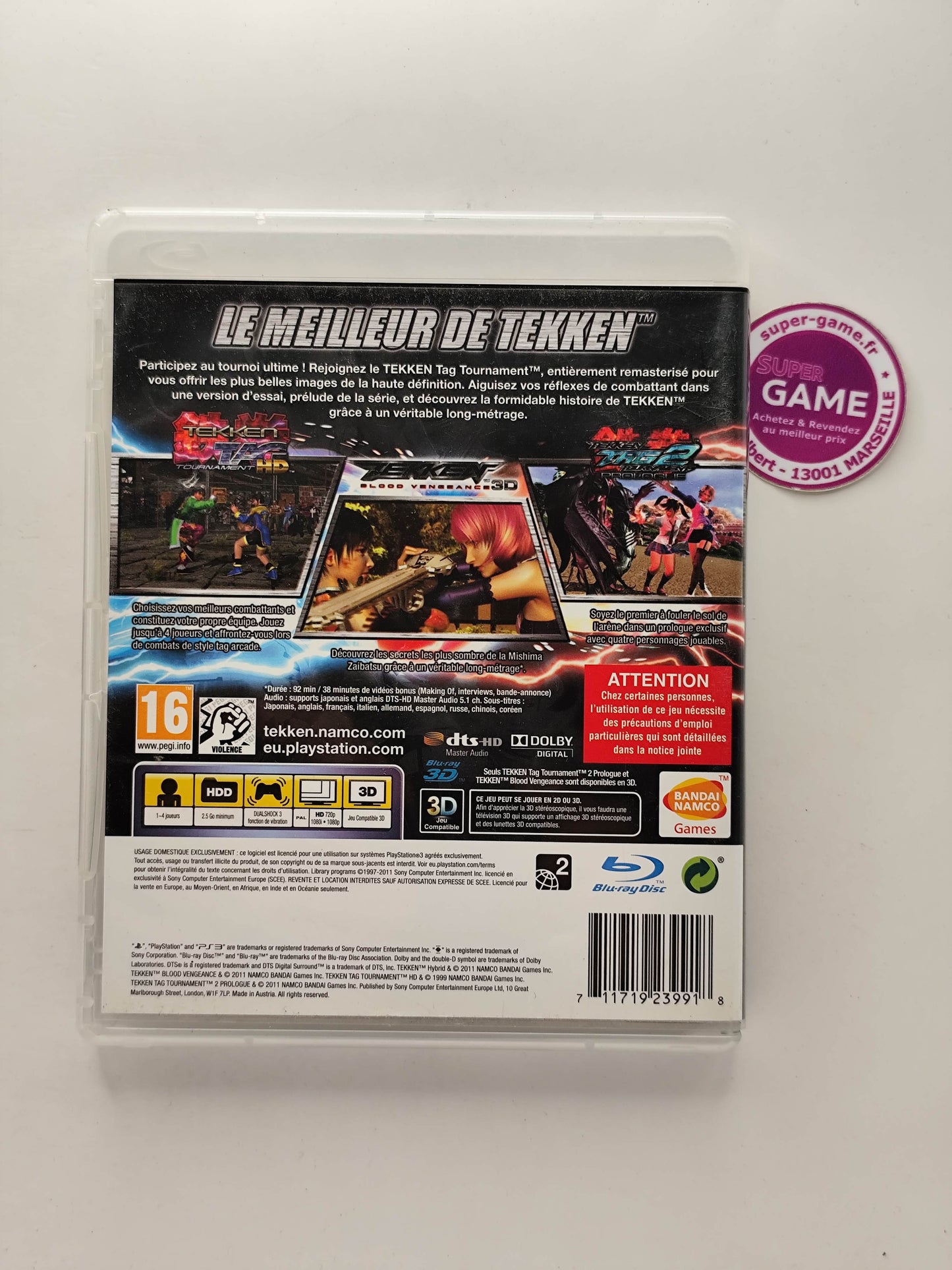 TEKKEN HYBRID - PS3