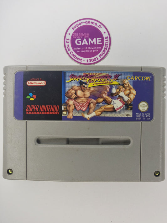 STREET FIGHTER II TURBO - sans boite - SNES