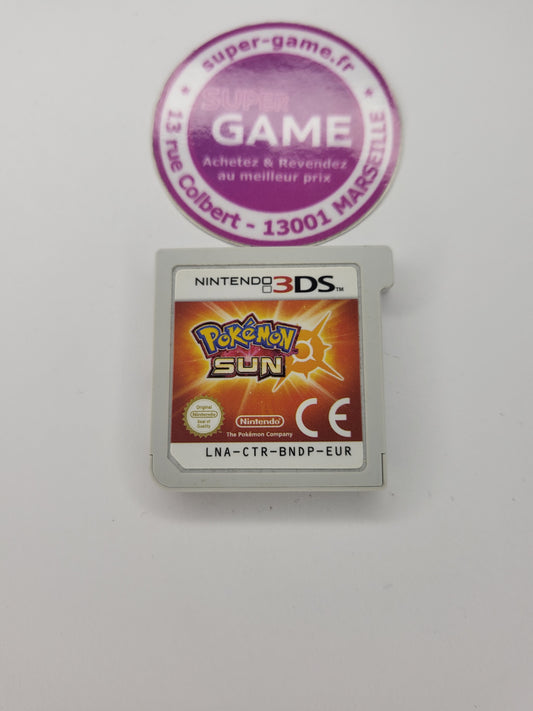 POKEMON SOLEIL - sans boite - 3DS