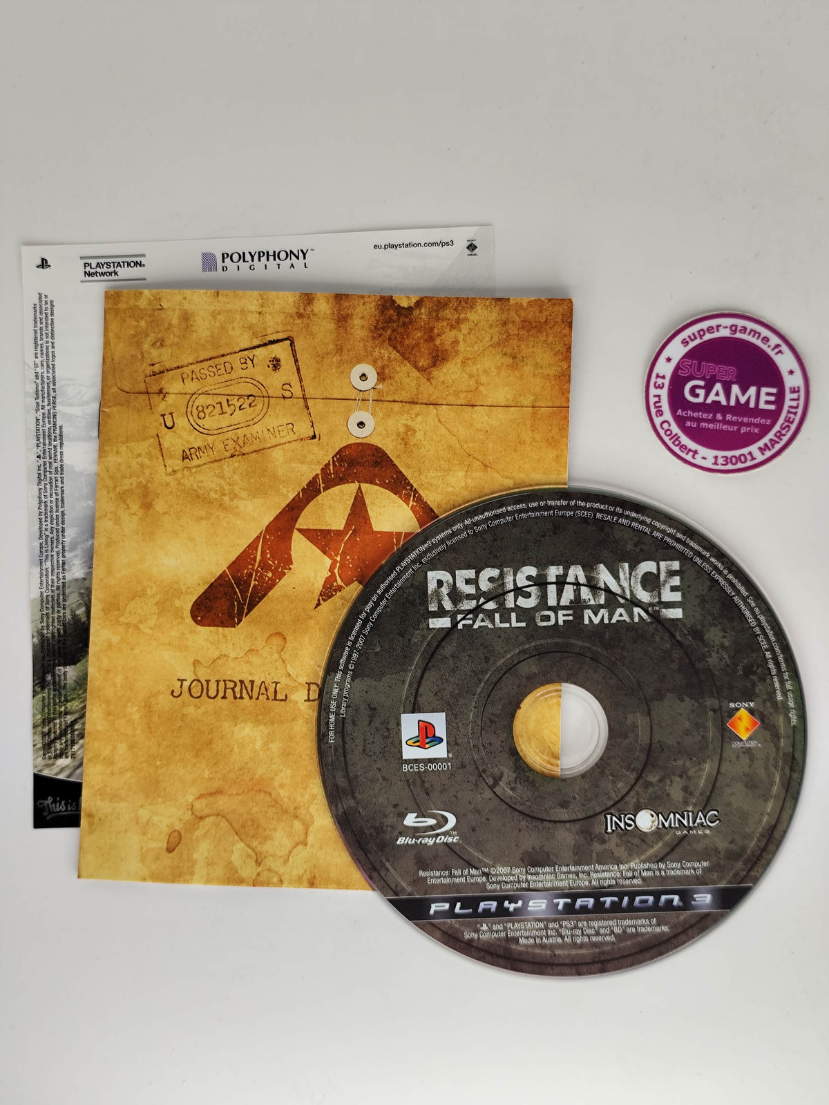 RESISTANCE FALL OF MAN - PS3