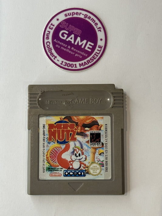 MR.NUTZ - sans boite - GAMEBOY