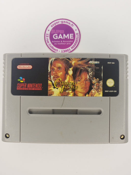 CUTTHROAT ISLAND - sans boite - SNES