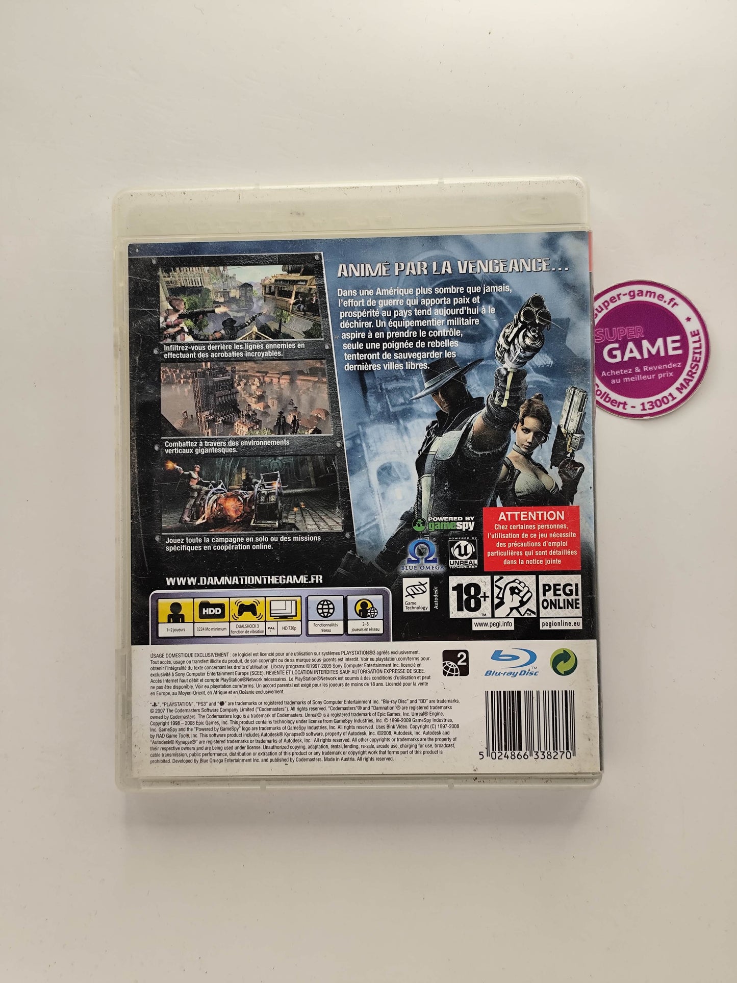 DAMNATION - PS3