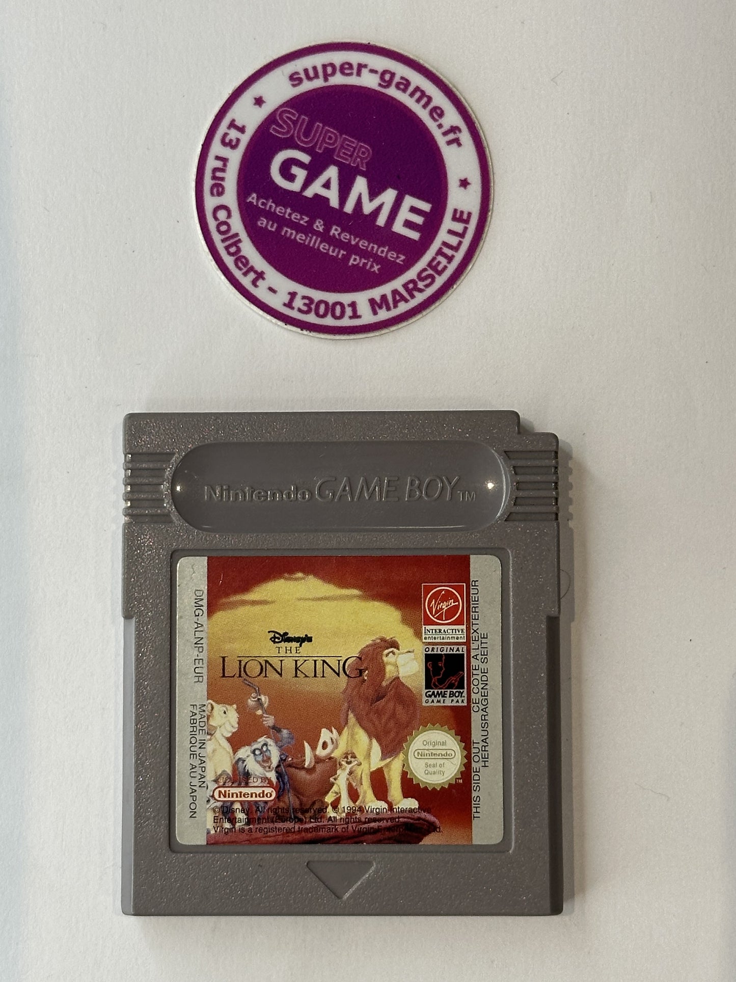 LE ROI LION - sans boite - GAMEBOY