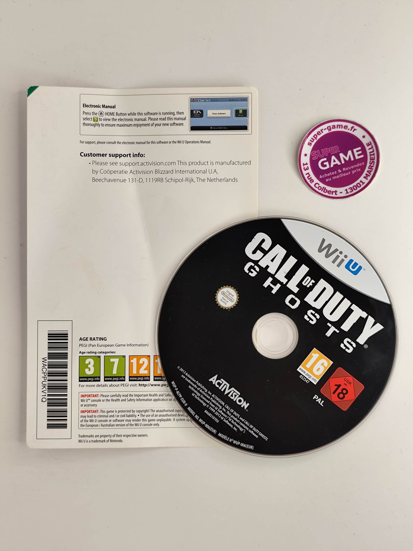 CALL OF DUTY GHOSTS - WiiU