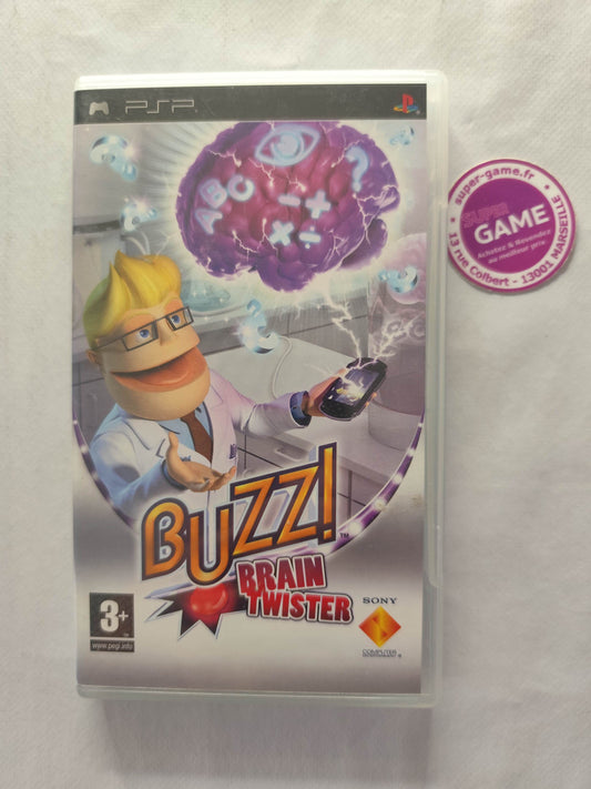 BUZZ BRAIN TWISTER - PSP