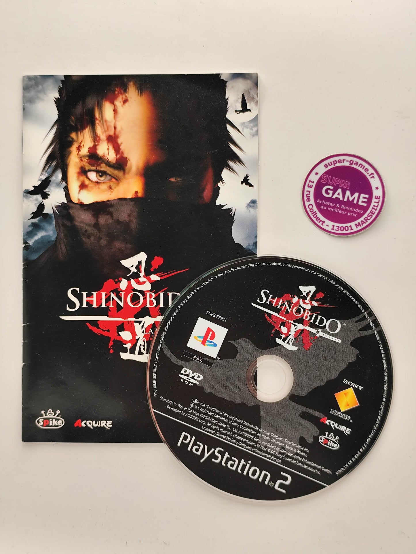 SHINOBIDO LA VOIE DU NINJA - PS2